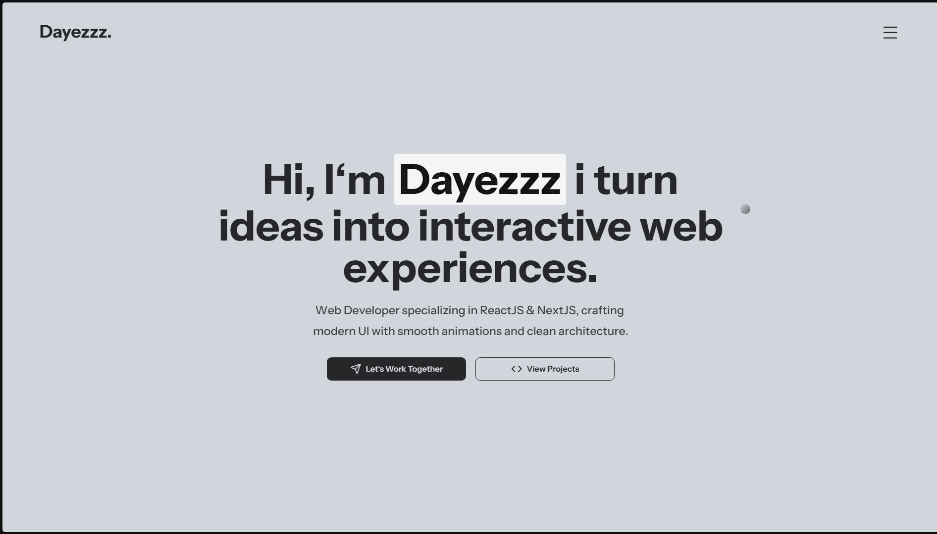 Dayezzz.